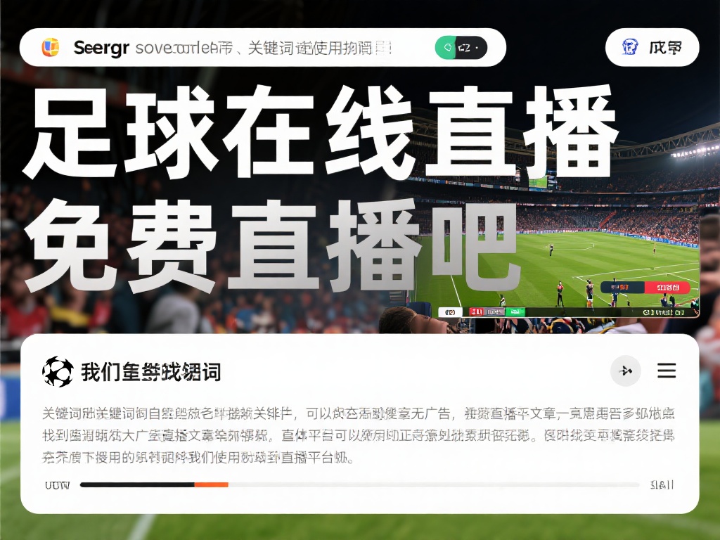足球直播_足球在线直播_足球直播在线直播观看免费直播吧| 在搜索引擎优化中,关键字的使用至关重要。