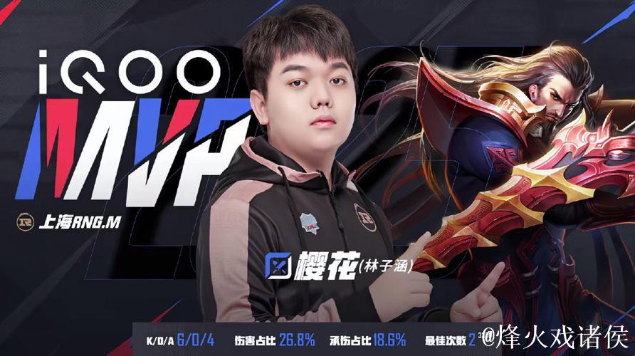 RNG.M上路先集结三人，樱花曹操伤害跟上拿下狂铁一血